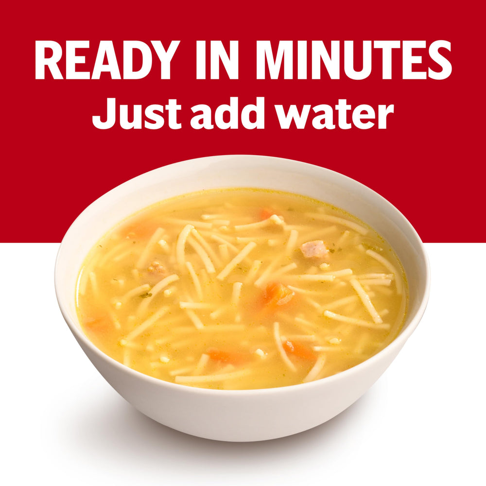 Campbell's bone broth close-up emphasizes depth of flavor