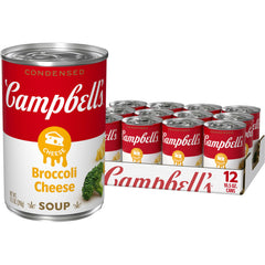 Campbell's broccoli cheese soup can ready for quick weeknight dinners.