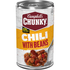 Campbell's Chunky Chili with Beans Roadhouse served in a bowl for a hearty lunch