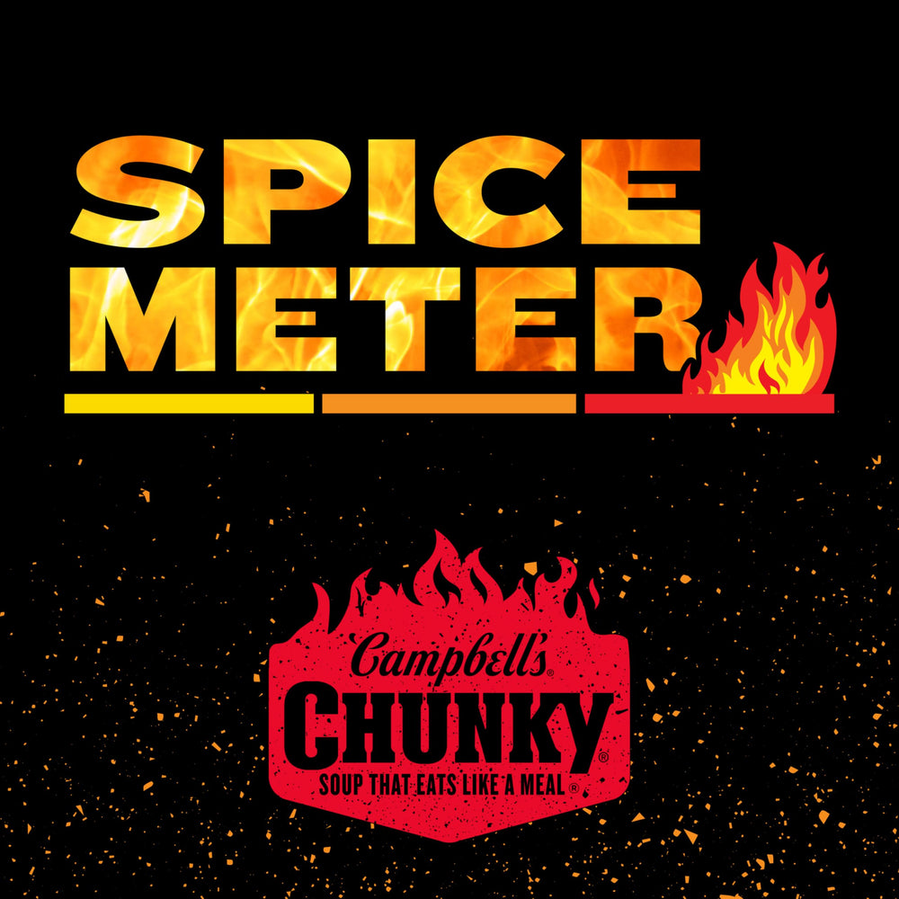 Steam rises from Campbell's Ghost Pepper broth.