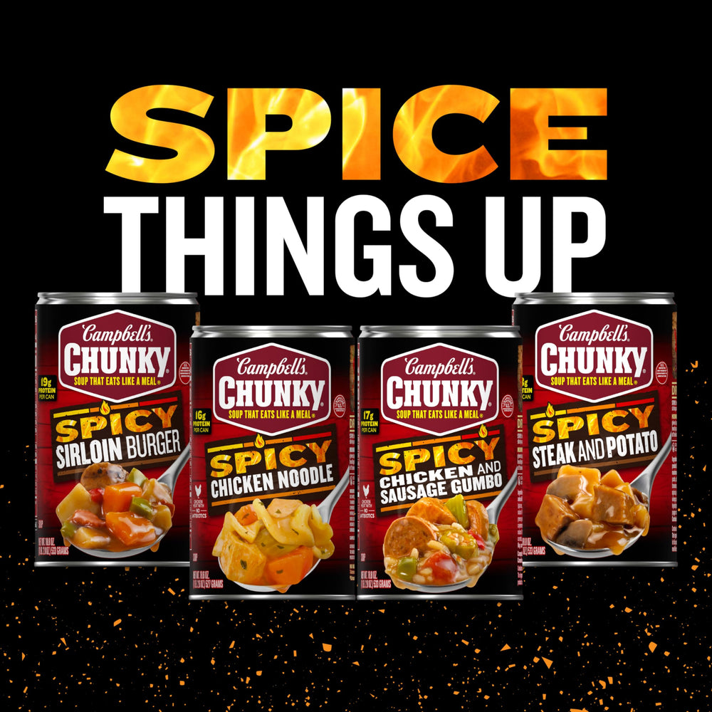 Campbell's Ghost Pepper game day serving.
