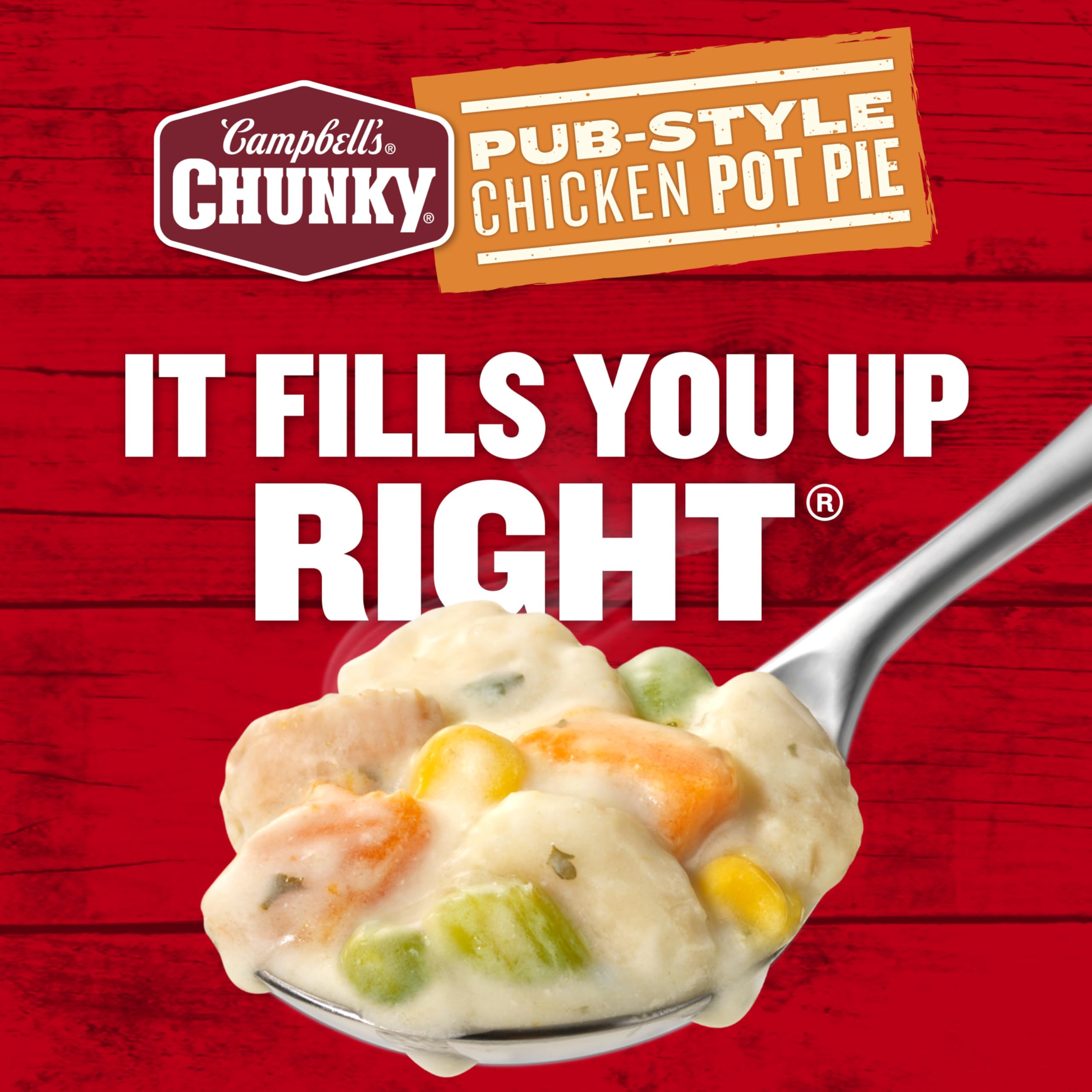 Microwave-ready Campbell's Pub-Style soup for quick meals