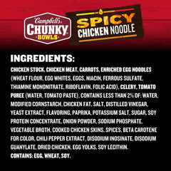 Campbell’s Chunky Spicy carrots and celery add texture and color.