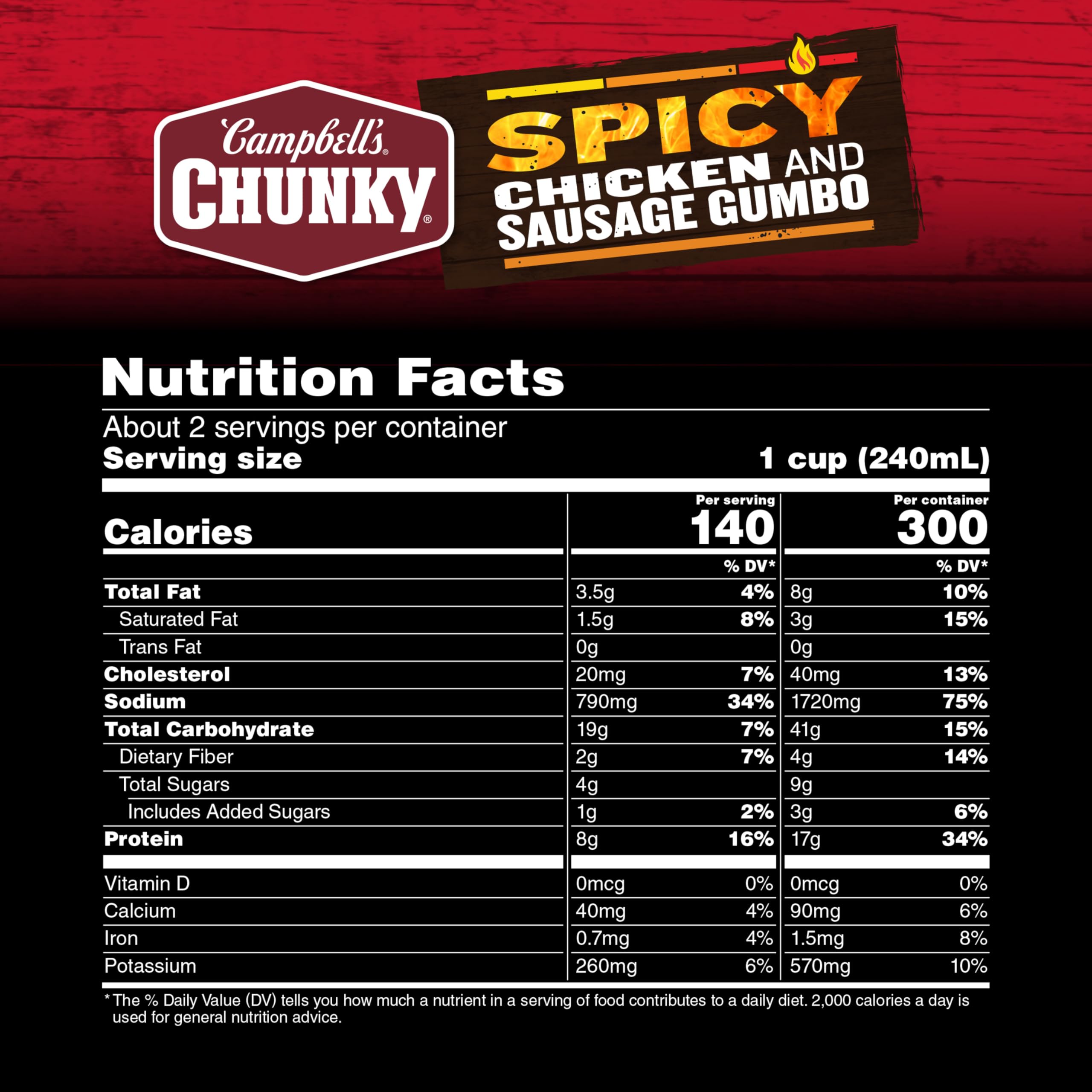Campbell's Chunky Gumbo ready bowl — quick, satisfying dinner on the go.
