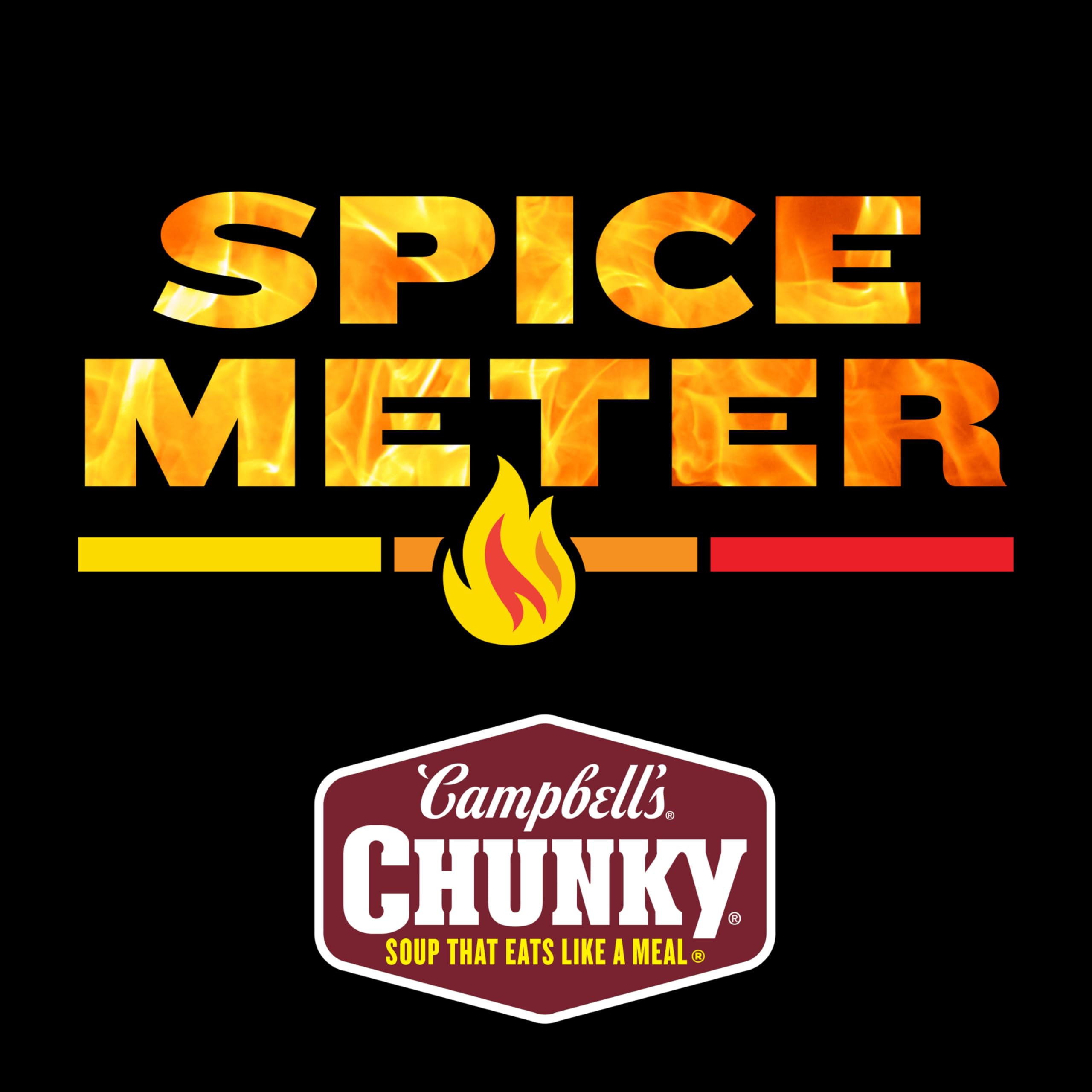 Chunky Italian sausage pieces in Campbell’s Chunky Spicy Sausage Mac for filling bites