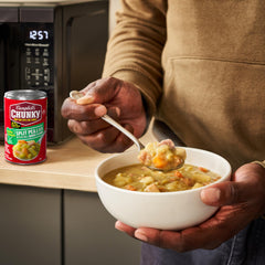 Campbell's Chunky Split Pea Soup with Ham — natural smoke flavor adds smoky comfort