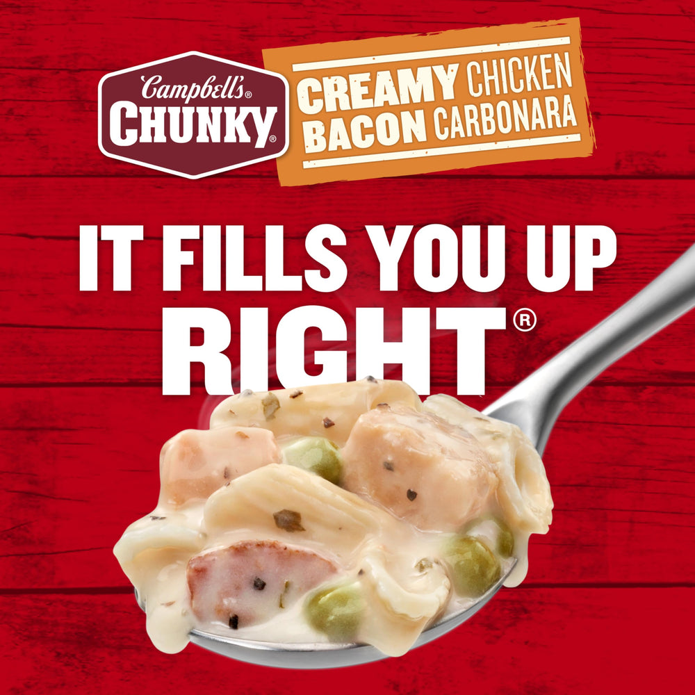 Campbell's Chunky on the stovetop, ready in minutes.