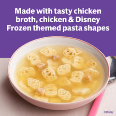 Campbell's Disney Frozen Souper Shapes, snowflake pasta for playful meals.