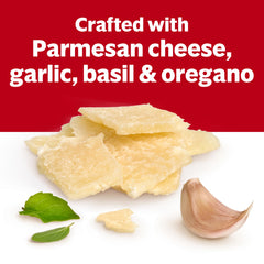 Campbell's Garlic Parmesan Cheese Soup with Herbs melts cheese into a cozy sauce.