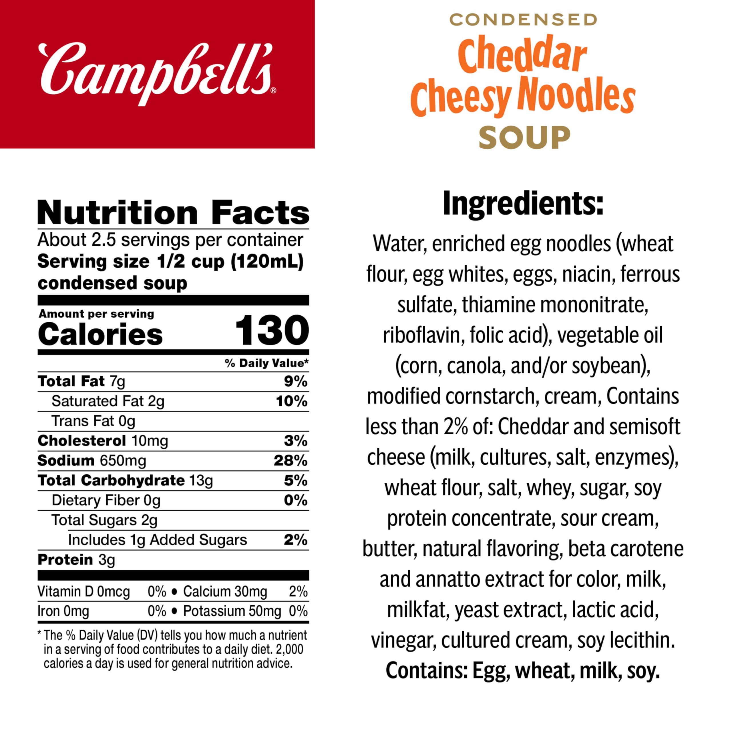 Campbell's Kids Cheddar Cheesy Noodle Soup serving bowl, quick kid-friendly meal idea.