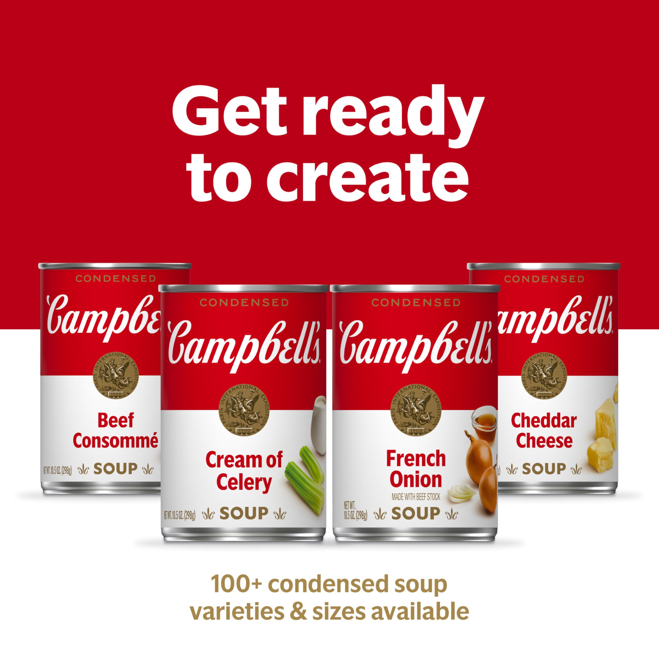 Campbell's Cream of Chicken and Mushroom microwaves quickly for weeknight meals