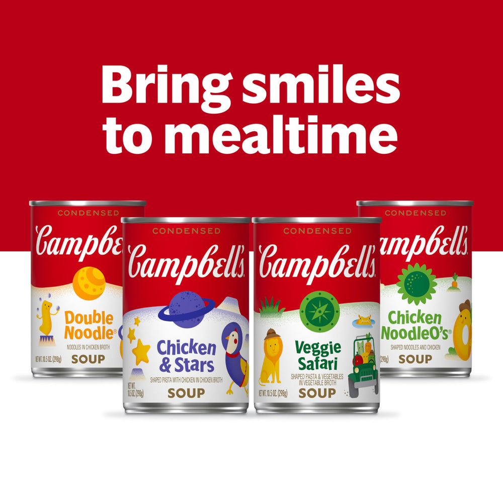 Campbell’s ready-to-heat soup supports busy mealtimes.