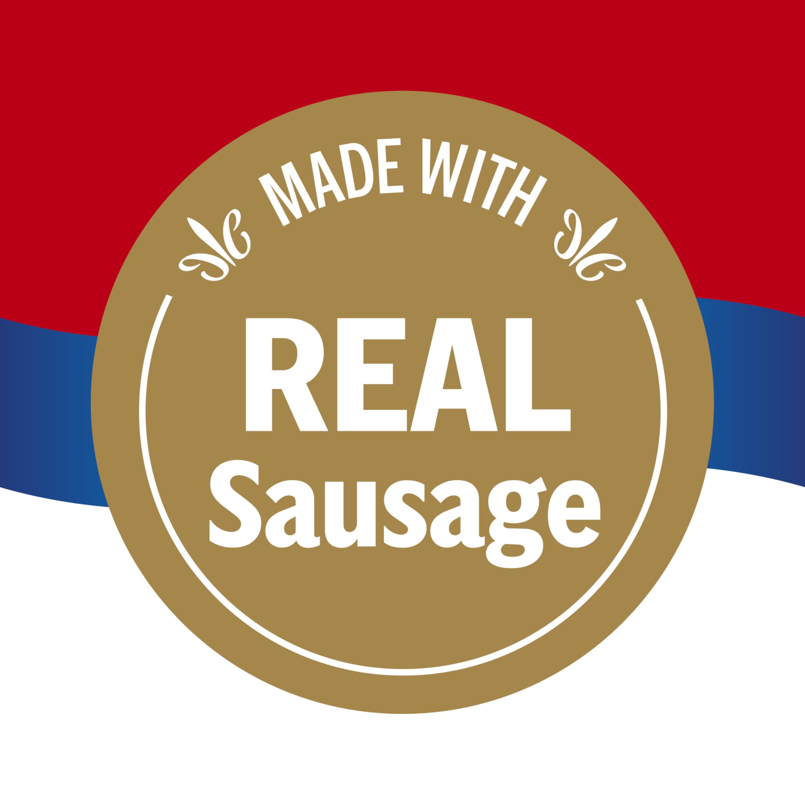 Campbell's Country Style Sausage Gravy served on a plate for weeknight comfort.