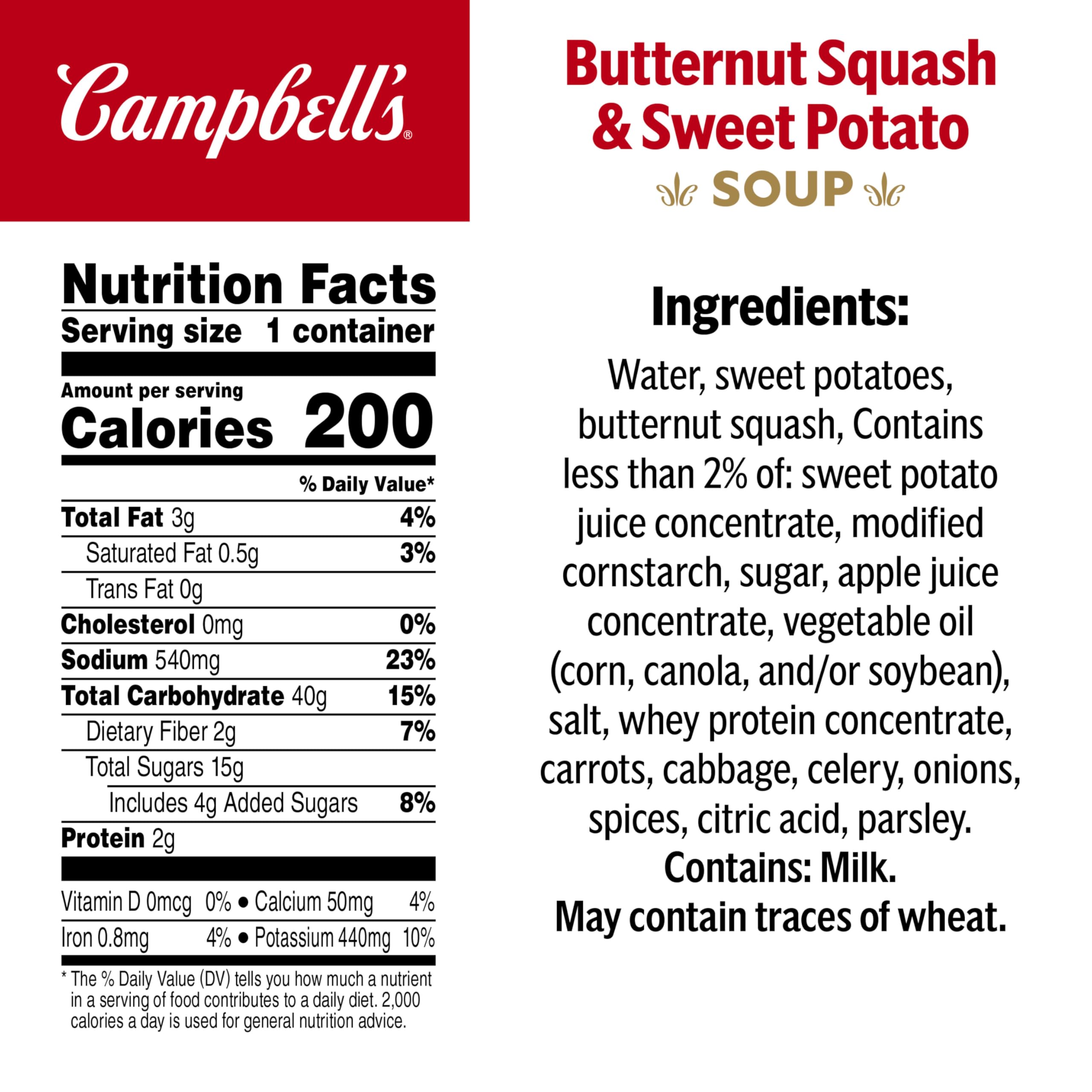 Campbell’s Sipping Soup ingredients bowl showing wholesome vegetables for nourishment.