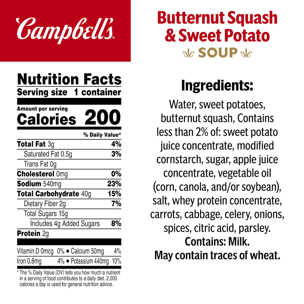 Campbell’s Sipping Soup ingredients bowl showing wholesome vegetables for nourishment.