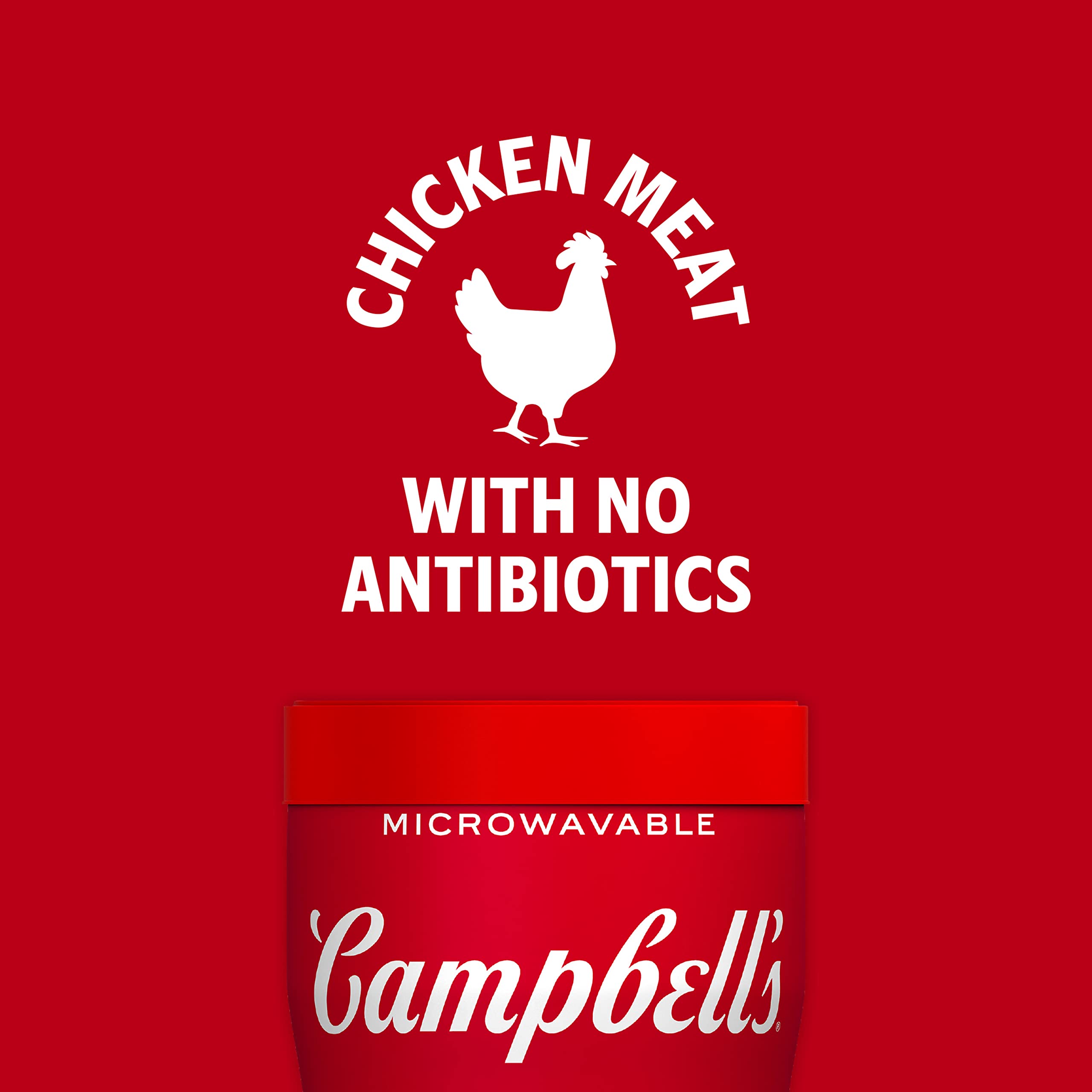 Campbell's Sipping Soup cup ready in minutes for quick work breaks.