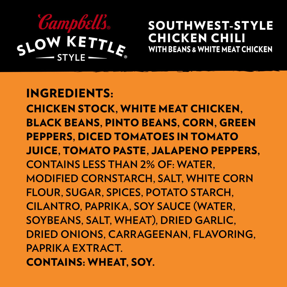 Campbell's Slow Kettle microwavable bowl on kitchen counter for easy meals
