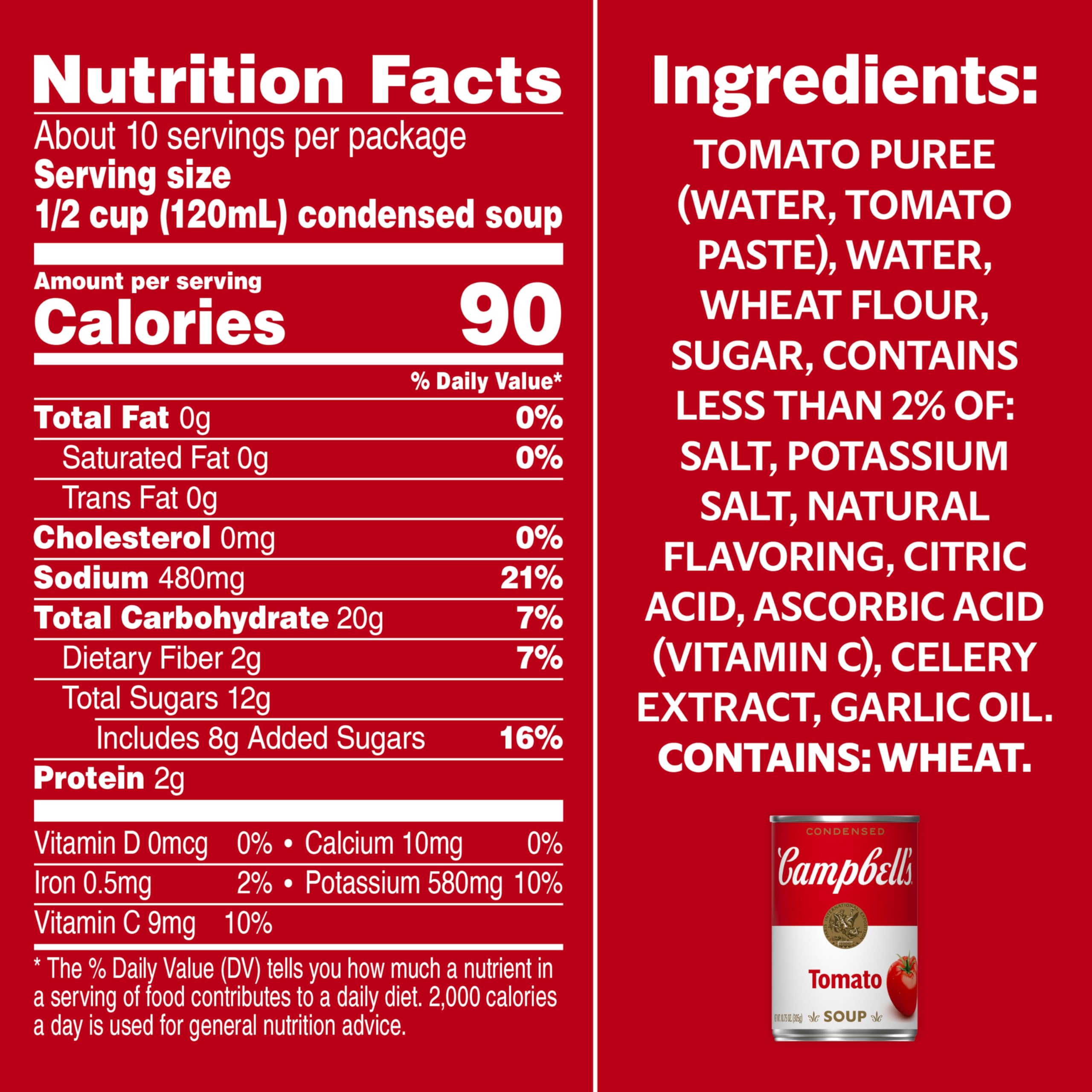 Campbell's Tomato Soup bowl steaming, a cozy ready-to-serve meal.
