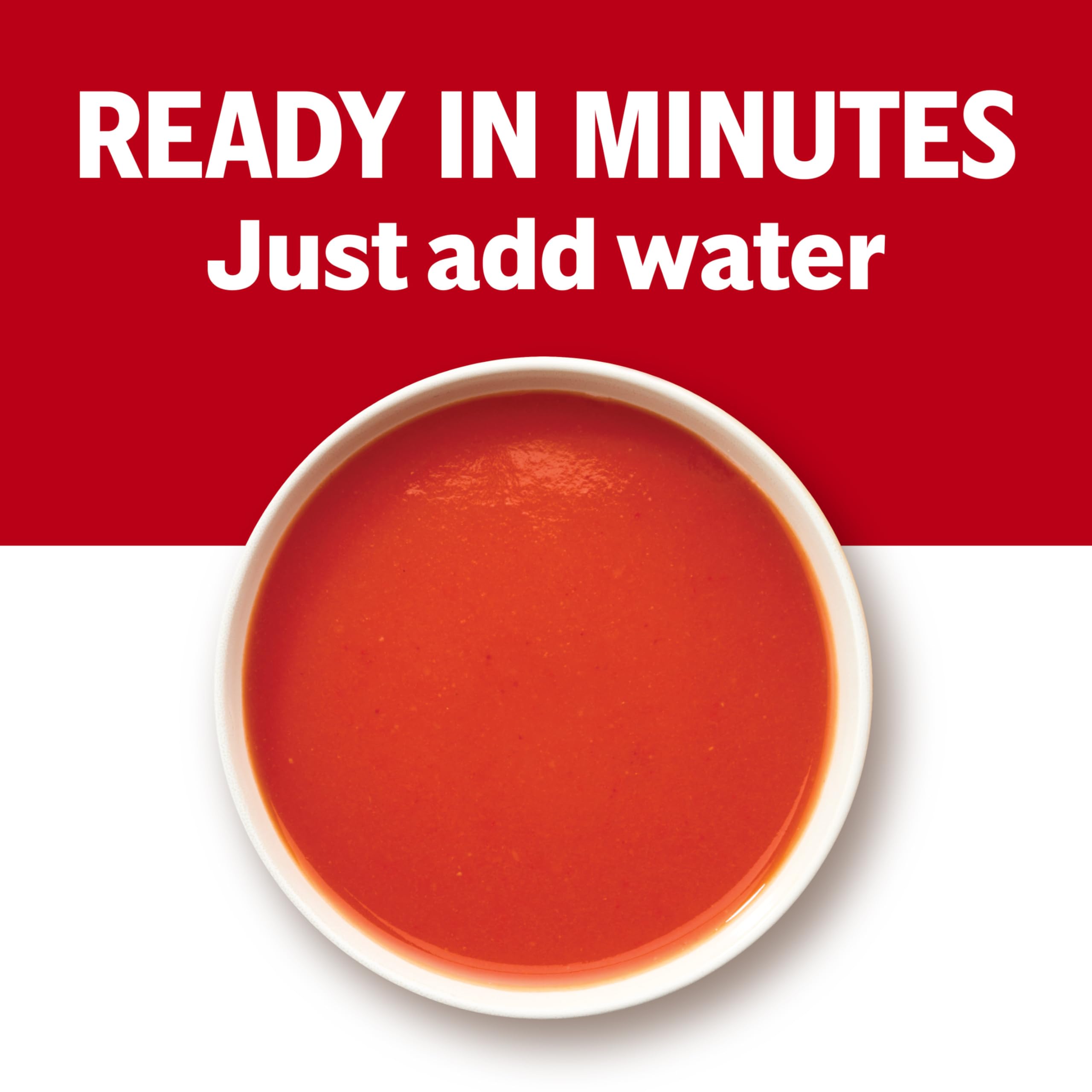 Campbell's Tomato Soup and grilled cheese pairing, classic comfort with minimal effort.