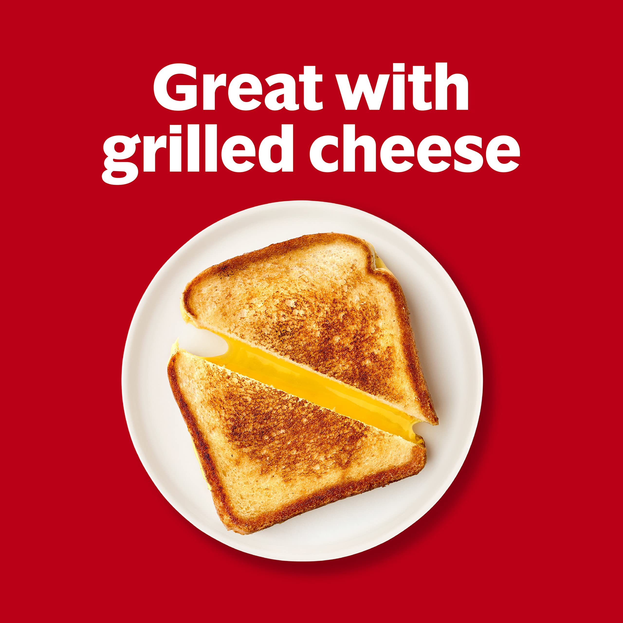 Campbell's Tomato Soup with grilled cheese pairing for a classic comfort combo.