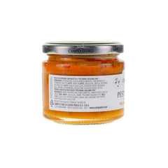 CAMPO D'ORO pepper pesto on a sandwich for savory depth.
