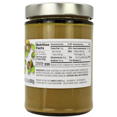 Campo D'Oro pistachio spread on toast for a premium breakfast.