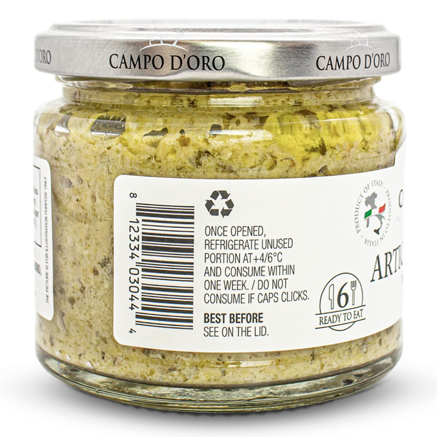 CAMPO D'ORO serving artichoke dip emphasizes Italian flavor for gatherings.