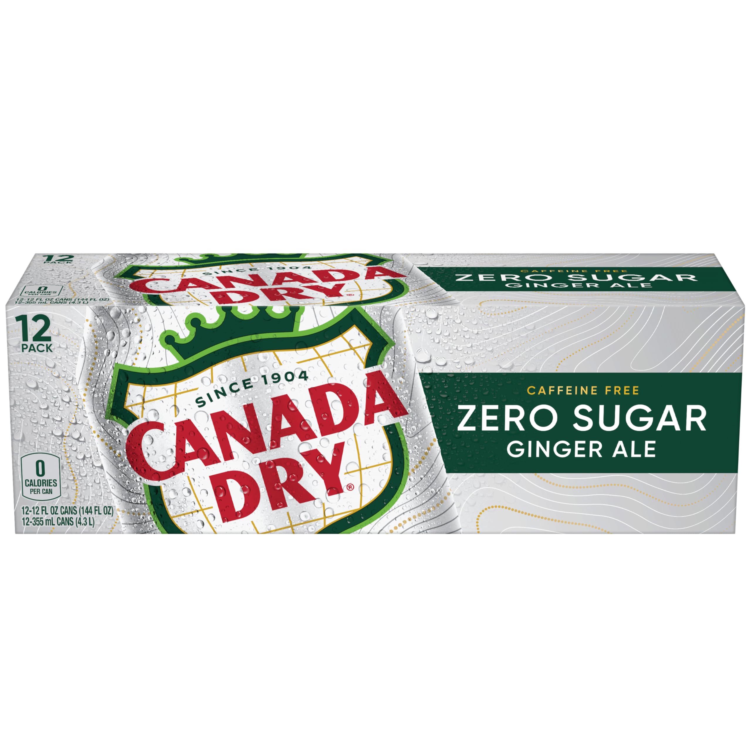 Canada Dry Zero Sugar Ginger Ale on porch—relaxing moment outside.