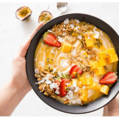 Canada Hemp Foods serving ideas image shows breakfast bowls and salads.