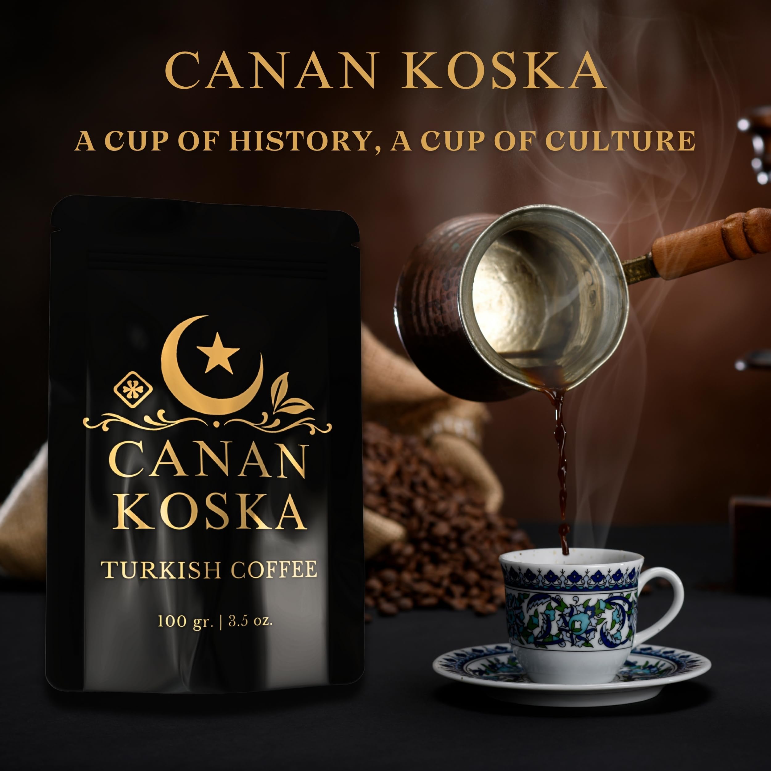 Canan Koska rich aroma enhances daily coffee ritual