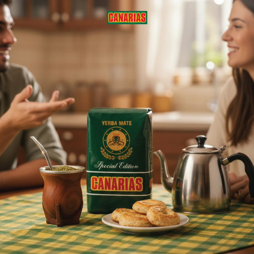 Canarias Special Edition Yerba Mate 1kg easy-to-seal bag keeps flavor fresh.