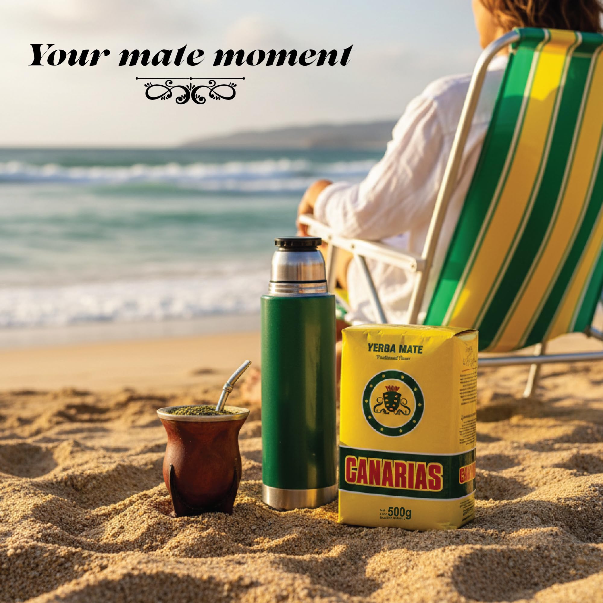Canarias Yerba Mate aroma during infusion enhances mood