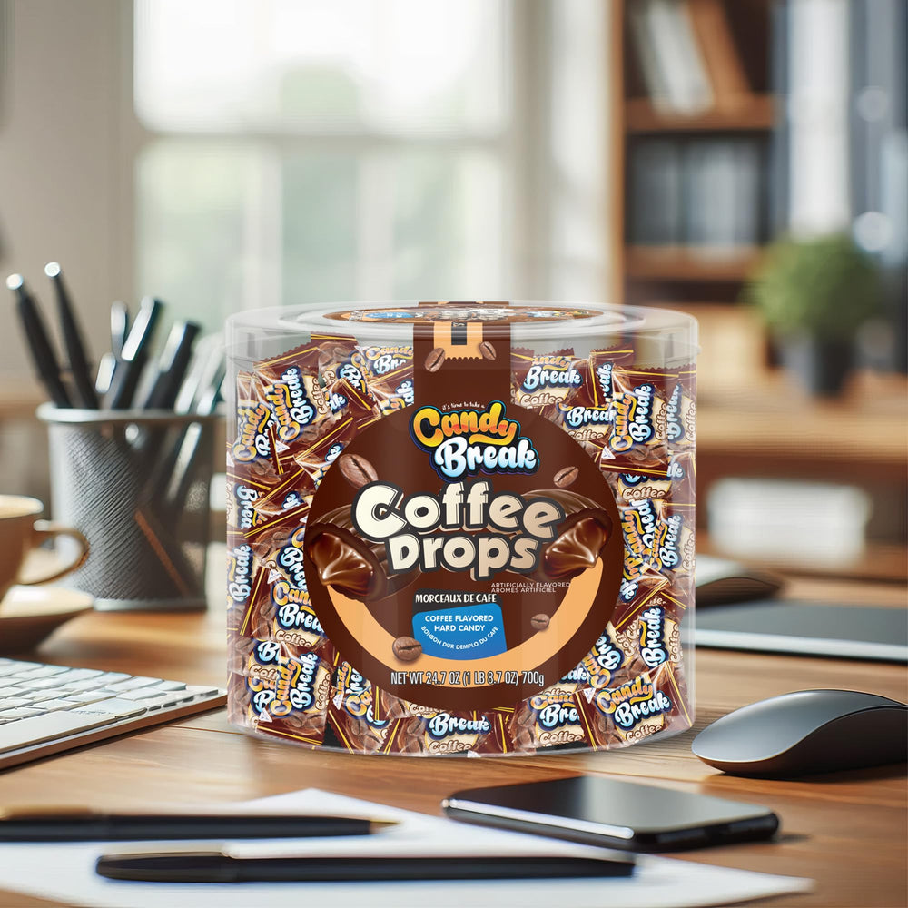 Candy Break Coffee Drops birthday-gift image signals a unique celebration snack.