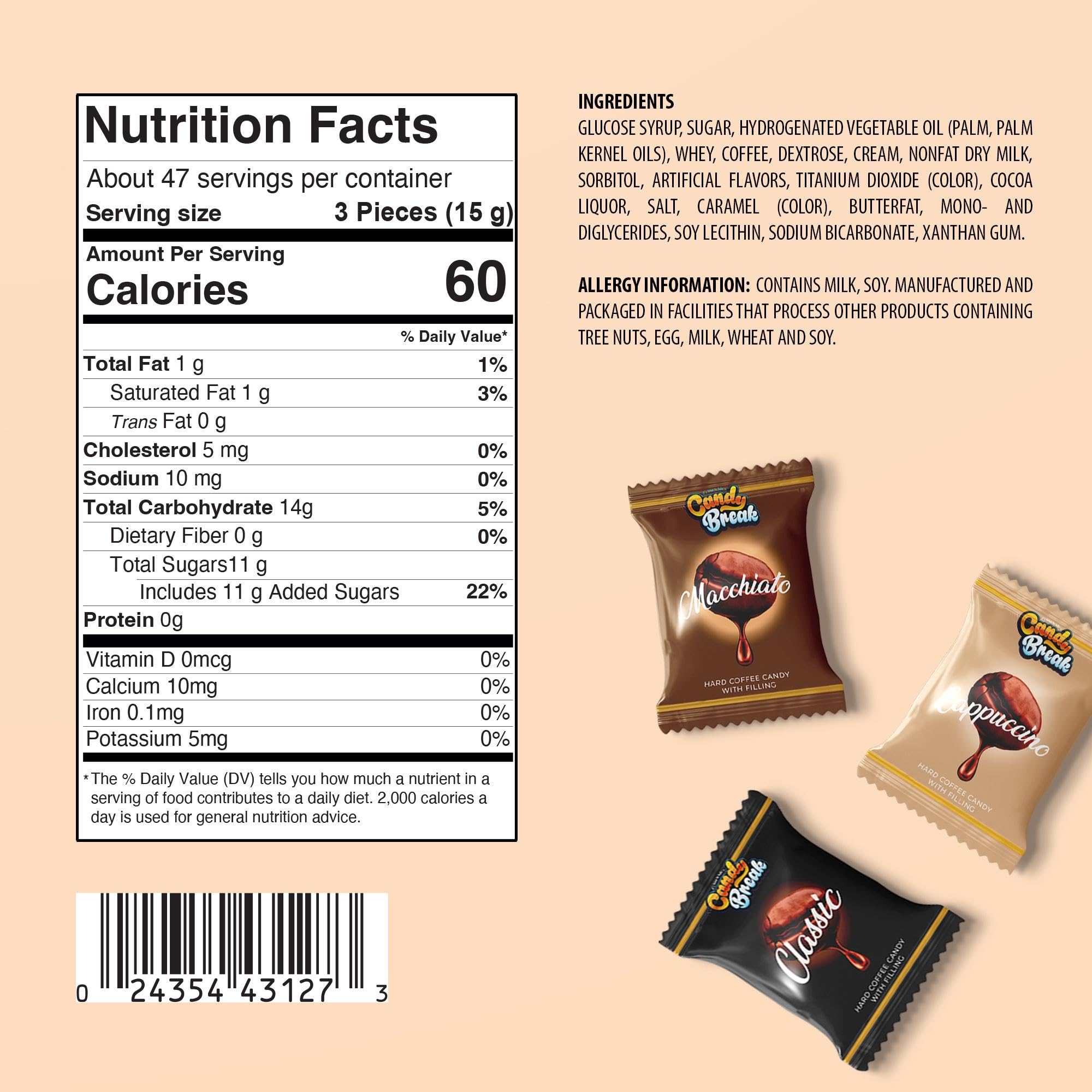 Candy Break Coffee Drops espresso bag highlighting a quick caffeinated pick-me-up.