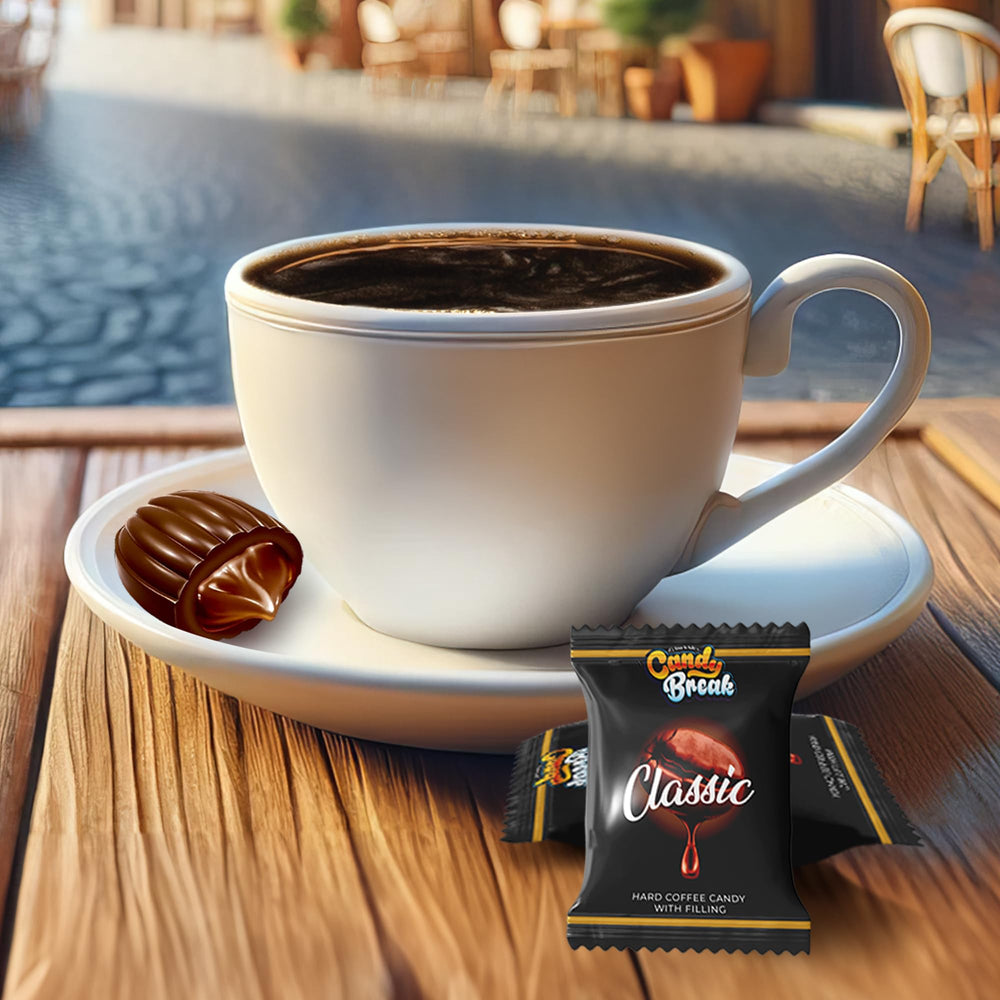 Candy Break Coffee Drops taste hints at bold coffee-sweet harmony