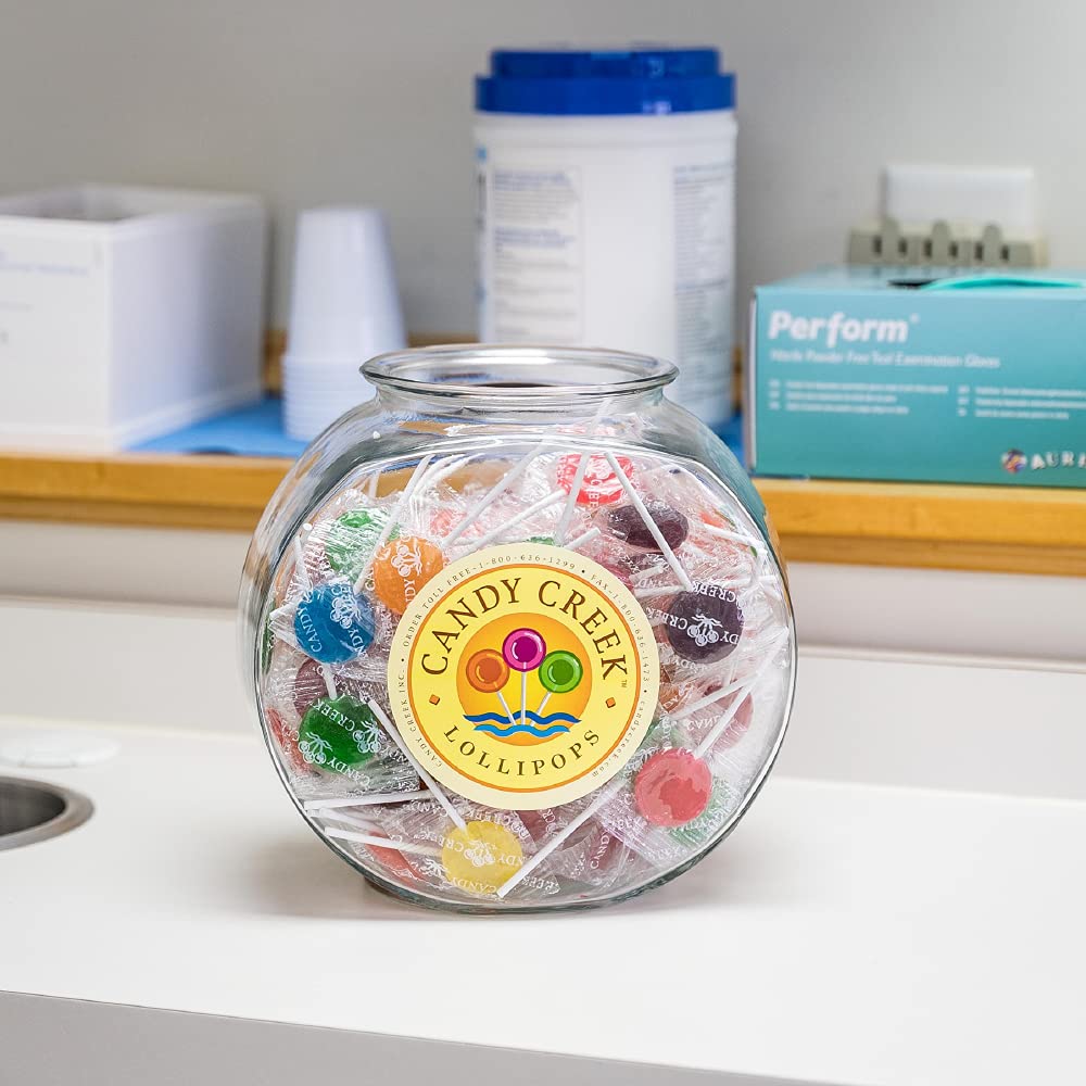 Candy Creek Lollipops gift idea display, appealing for classrooms, offices, and celebrations.