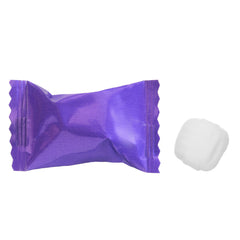 Candy Envy 13oz bag open with approx 100 mints, convenient for parties.