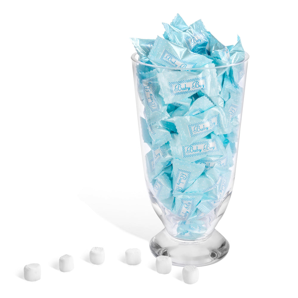 Display-ready packaging on table with 13oz Candy Envy bag.
