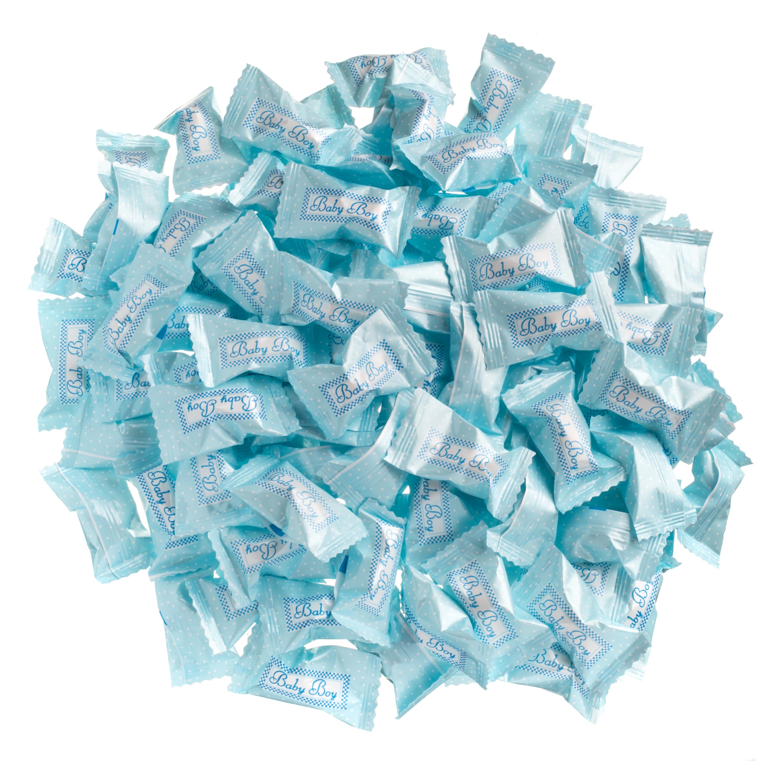 Wrapped mints on white backdrop highlighting giftable presentation.