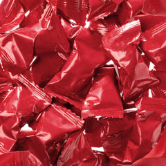 Candy Envy foil-wrapper closeup reveals smooth melt-in-your-mouth texture.