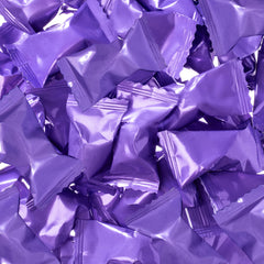 Candy Envy buttermints on candy dish, ideal for guests and casual snacking.