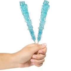 Candy Envy cotton candy flavor rock candy stick, perfect for kids treats and celebrations