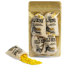Candy Envy Gold Mine gum nuggets in a decorative 4-pack, ideal for gifting