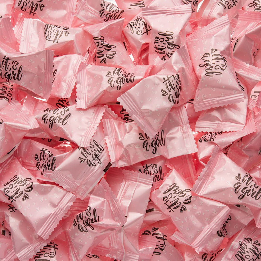 Candy Envy individually wrapped mints for easy table display and quick guest treat.