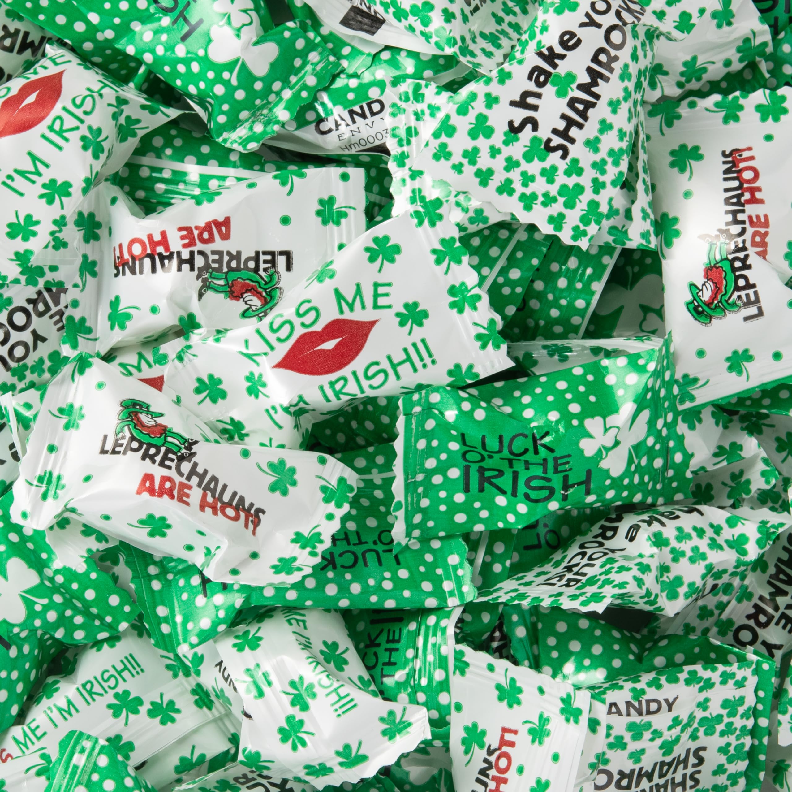 Candy Envy buttermints closeup highlighting creamy mint texture.