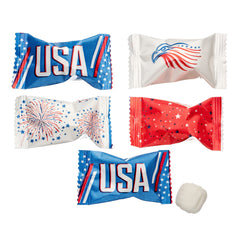 Candy Envy mints on a party plate, easy to share at gatherings.