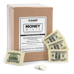 Candy Envy Money Mints individually wrapped two per pack for on-the-go freshness.