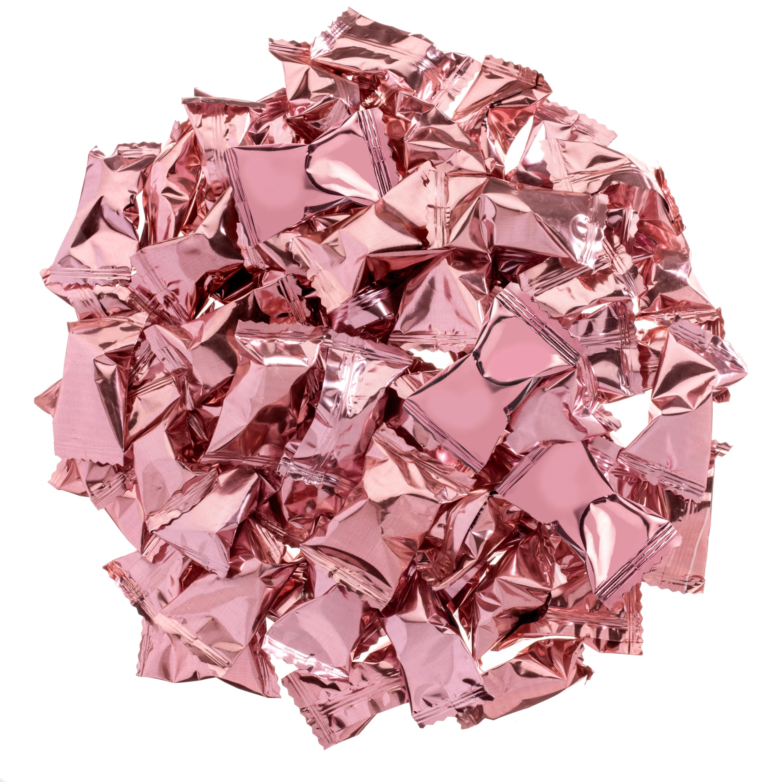 Candy Envy Rose Gold Foil Buttermints in party favors for celebrations