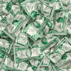 Candy Envy unique dollar-bill wrappers close-up highlight four designs for themed occasions