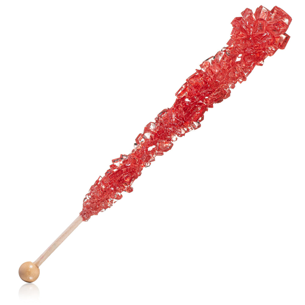 Candy Envy Valentine's rock candy sticks make festive favors.